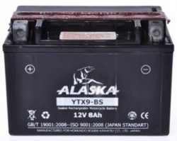 Аккумулятор 6 МТС-8А 12В Аляска YTX9-BS